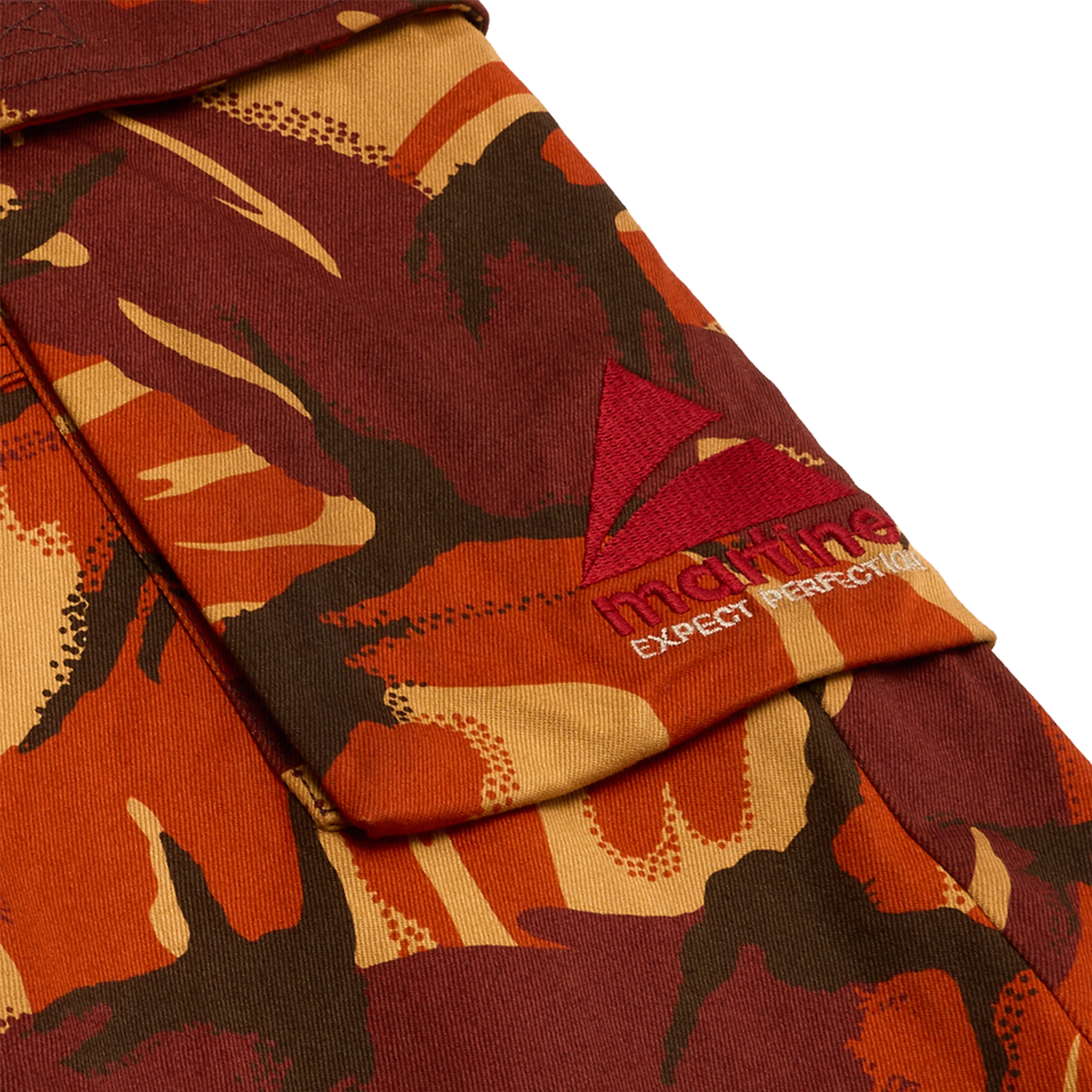 UTILITY SHORT in ORANGE CAMO sold by Martine Rose product image thumbnail 3