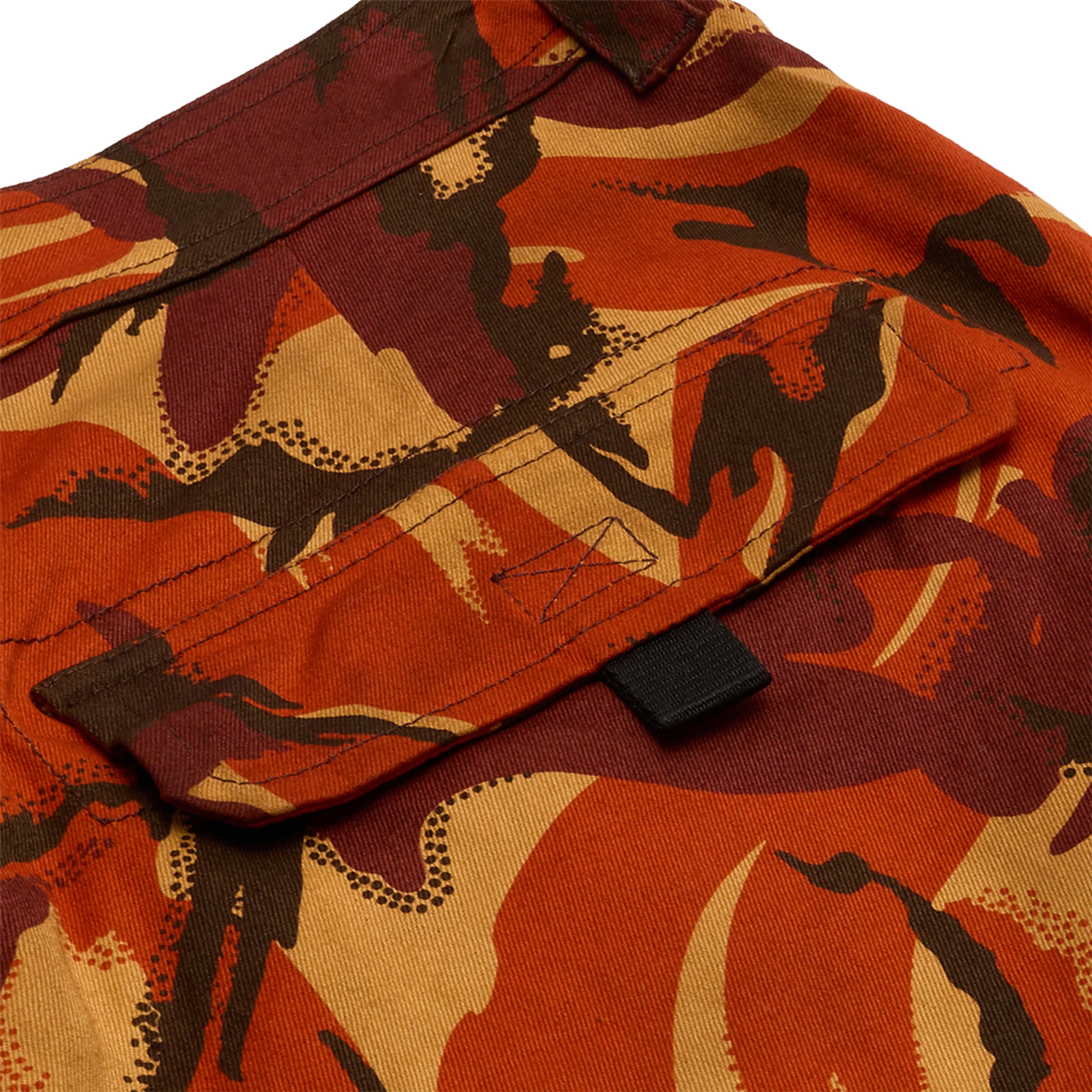 UTILITY SHORT in ORANGE CAMO sold by Martine Rose product image thumbnail 4