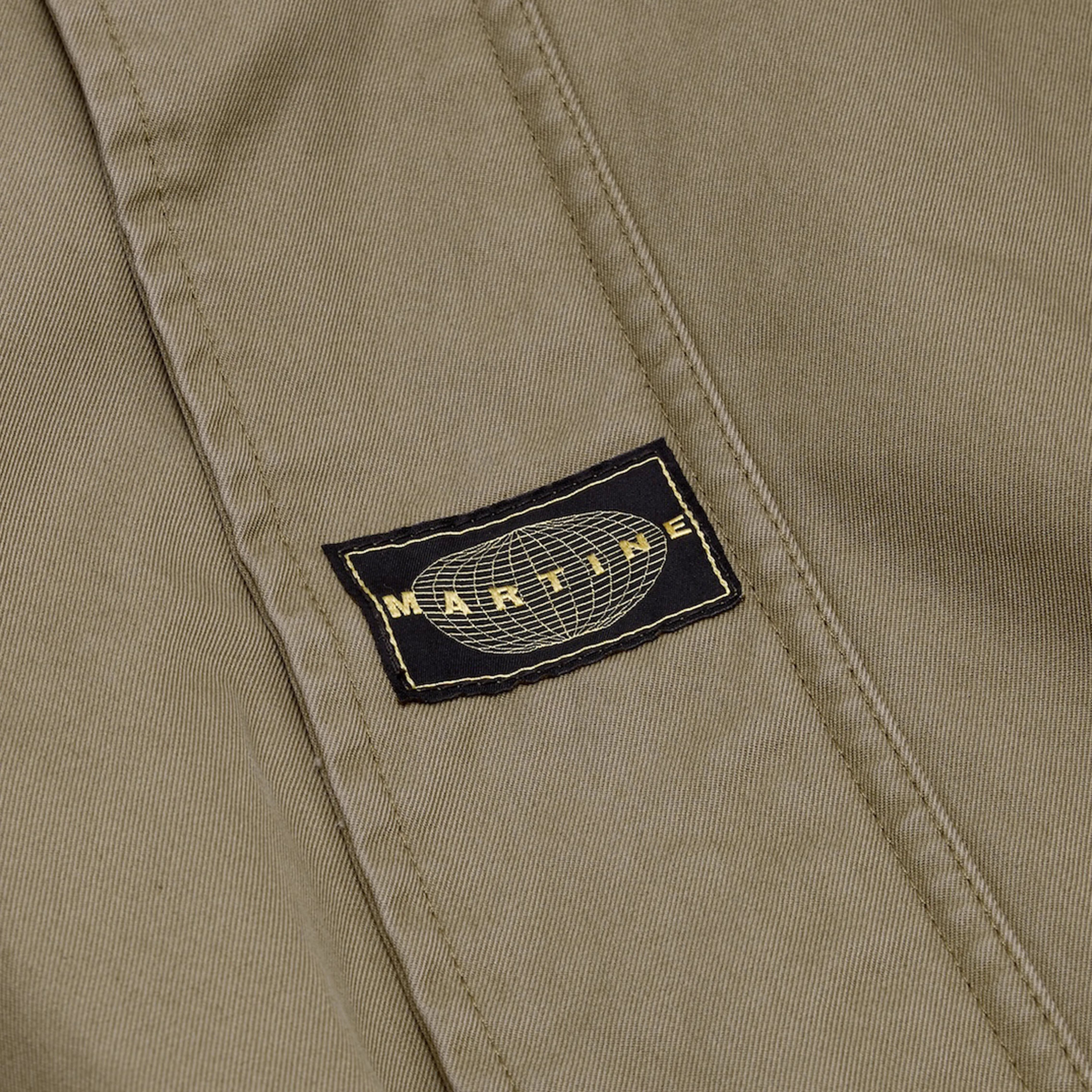 HALF STRETCH TRENCH in KHAKI GREEN sold by Martine Rose product image thumbnail 4