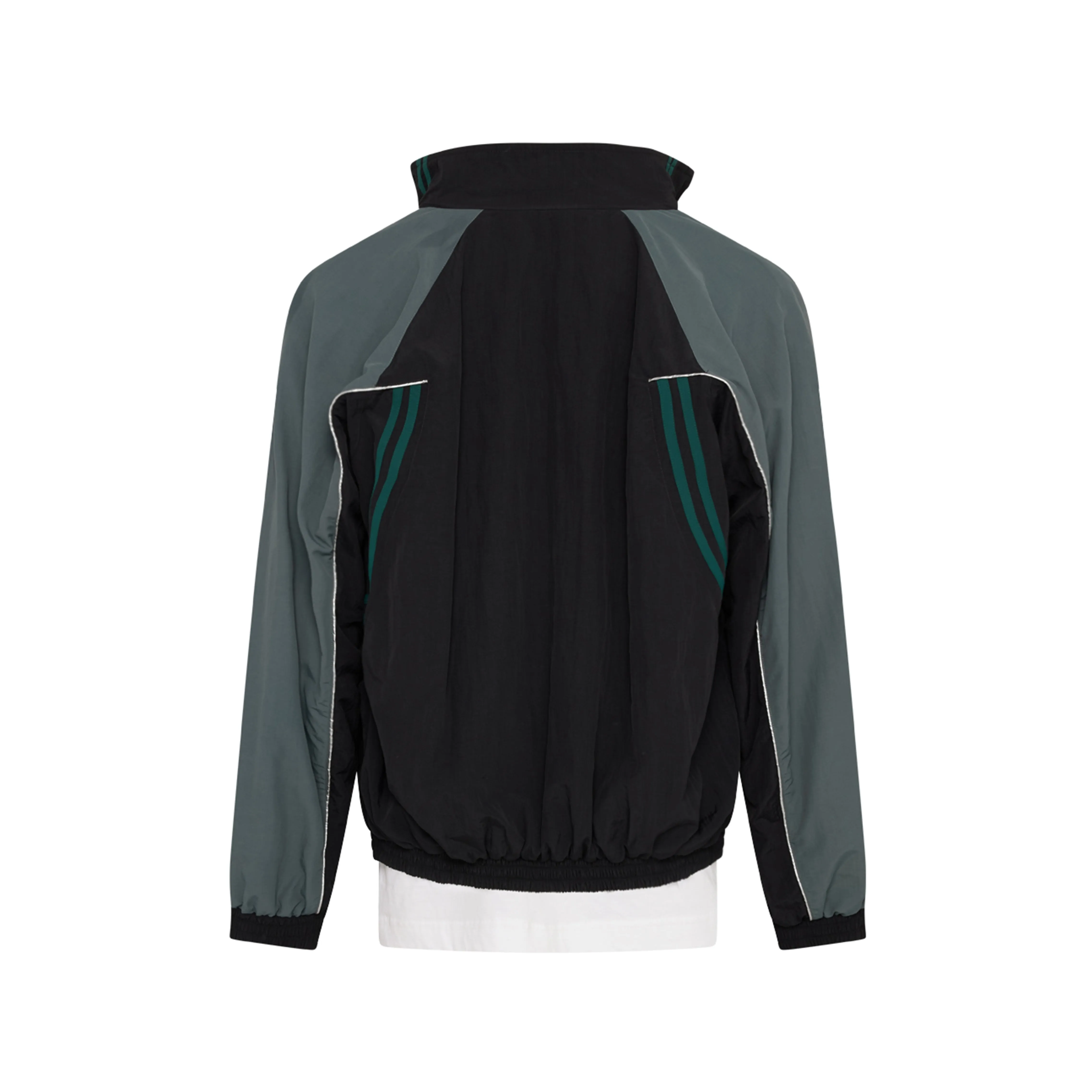 T-LINING TRACK JACKET in BLACK & TEAL sold by Martine Rose product image thumbnail 2