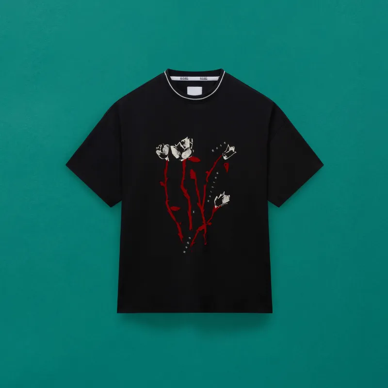 OSORNO S/S T-SHIRT in BLACK made by Martine Rose