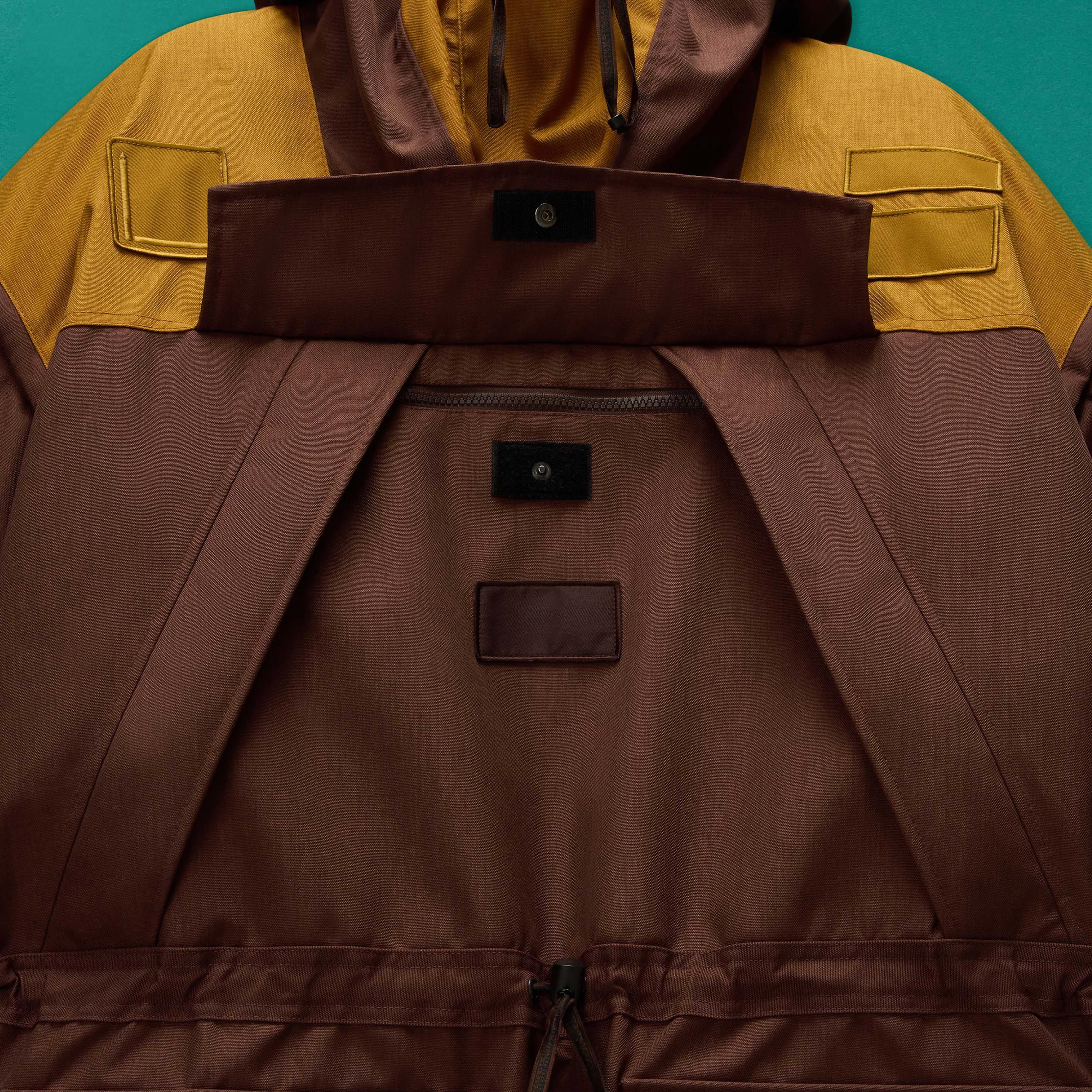 SKIDOO COMMON ANORAK JACKET in CHOCOLATE sold by Martine Rose product image thumbnail 4