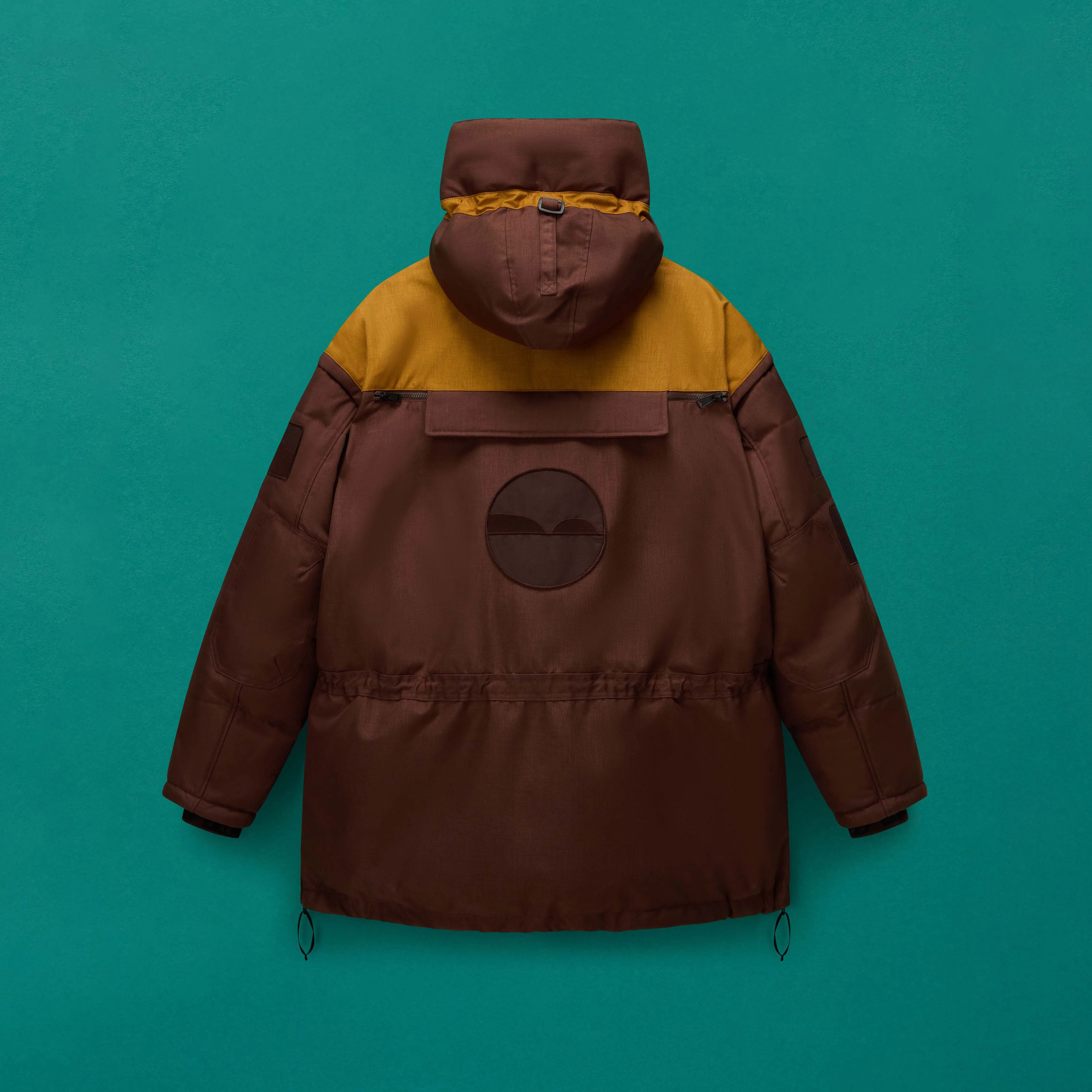 SKIDOO COMMON ANORAK JACKET in CHOCOLATE sold by Martine Rose product image thumbnail 3