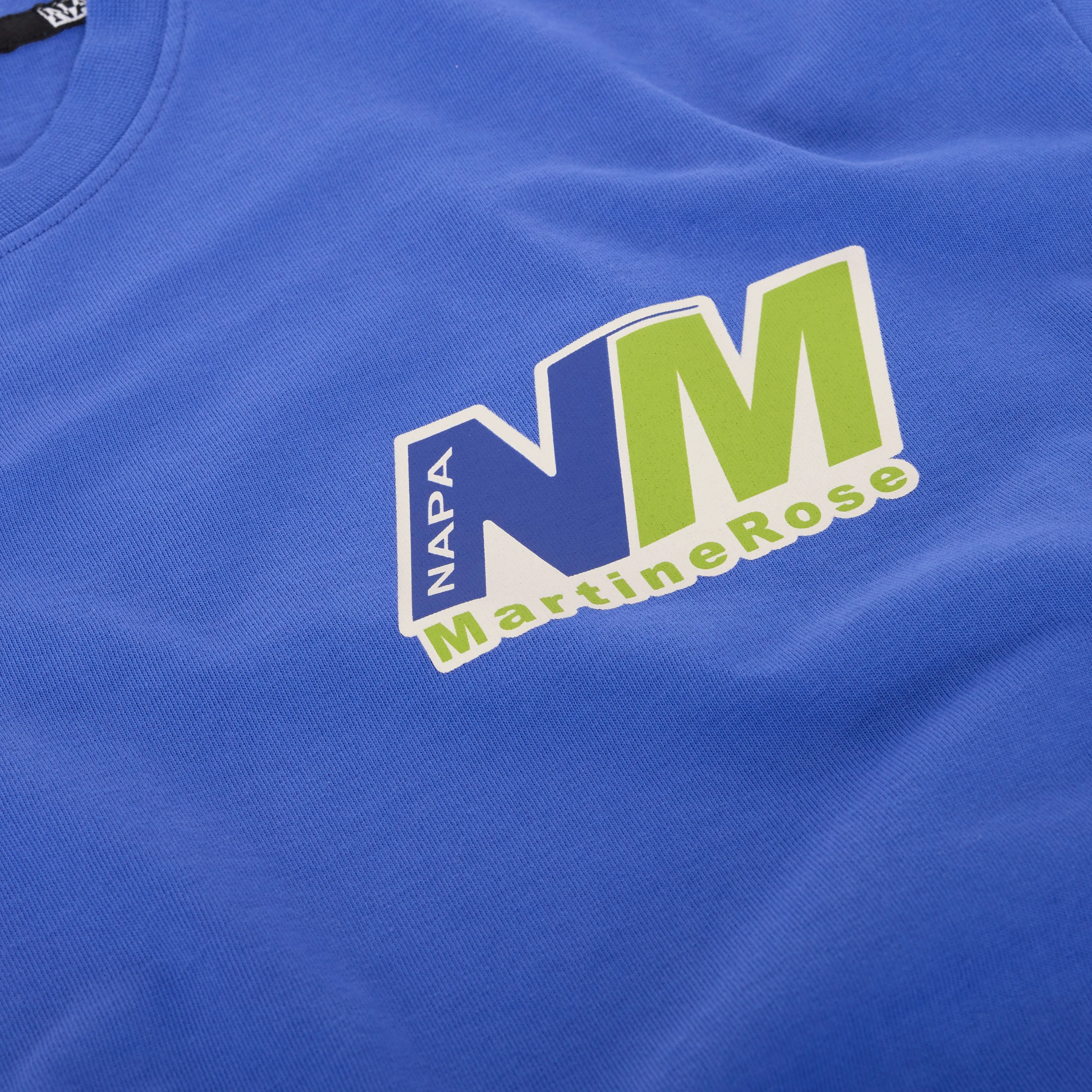 OCELOT S/S T-SHIRT in DAZZLING BLUE sold by Martine Rose product image thumbnail 4