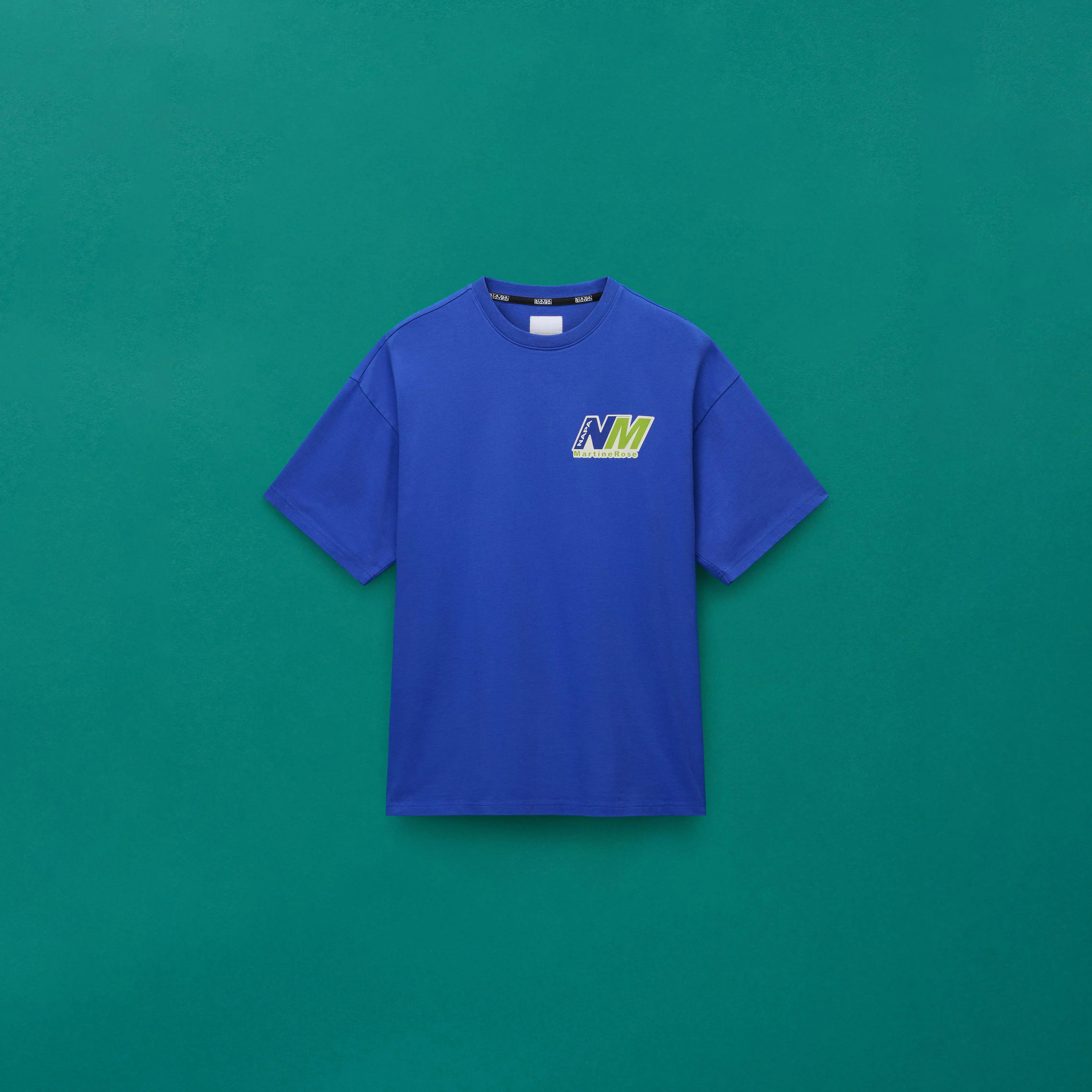 OCELOT S/S T-SHIRT in DAZZLING BLUE sold by Martine Rose product image thumbnail 2