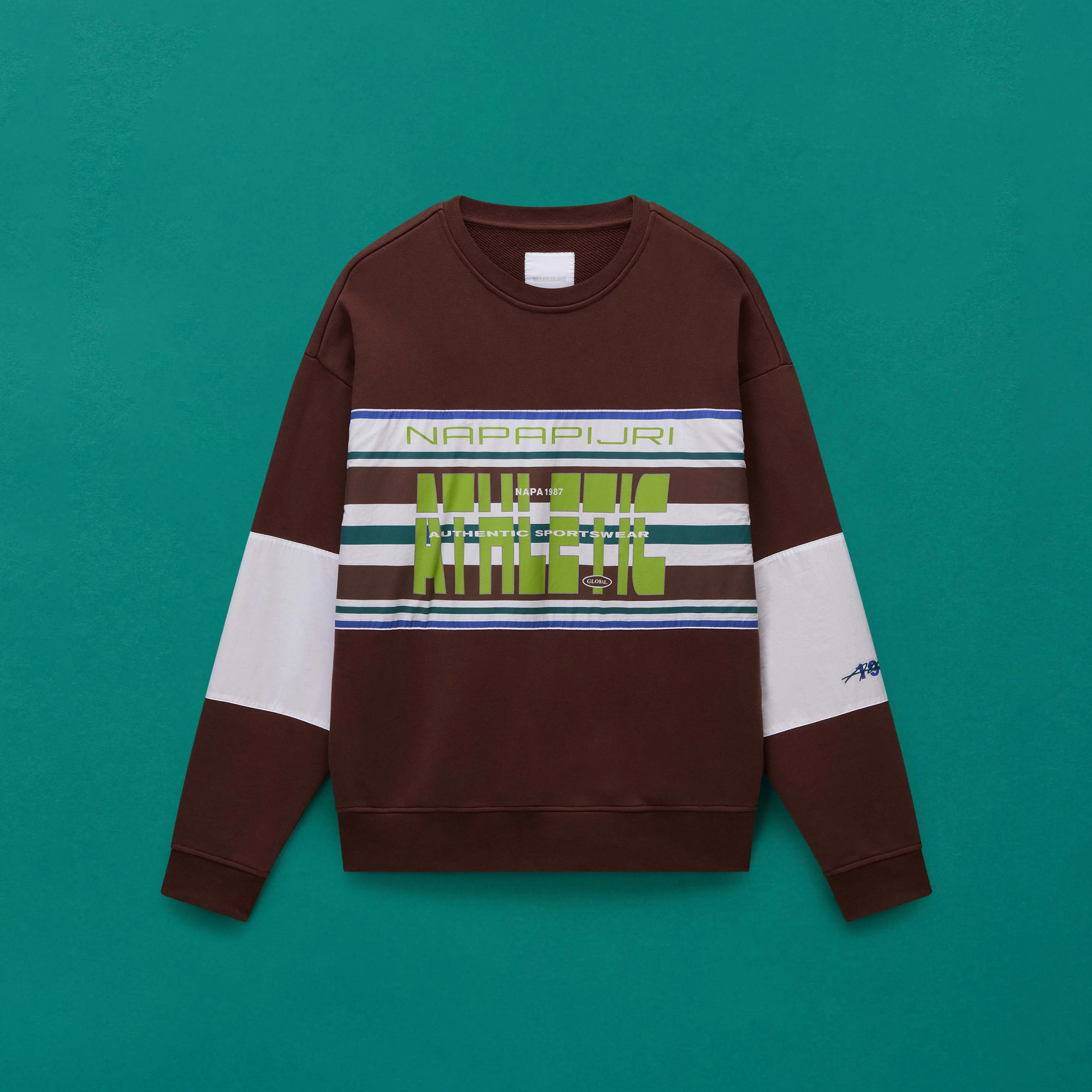 LAMONT SWEATSHIRT in CHOCOLATE sold by Martine Rose product image thumbnail 2