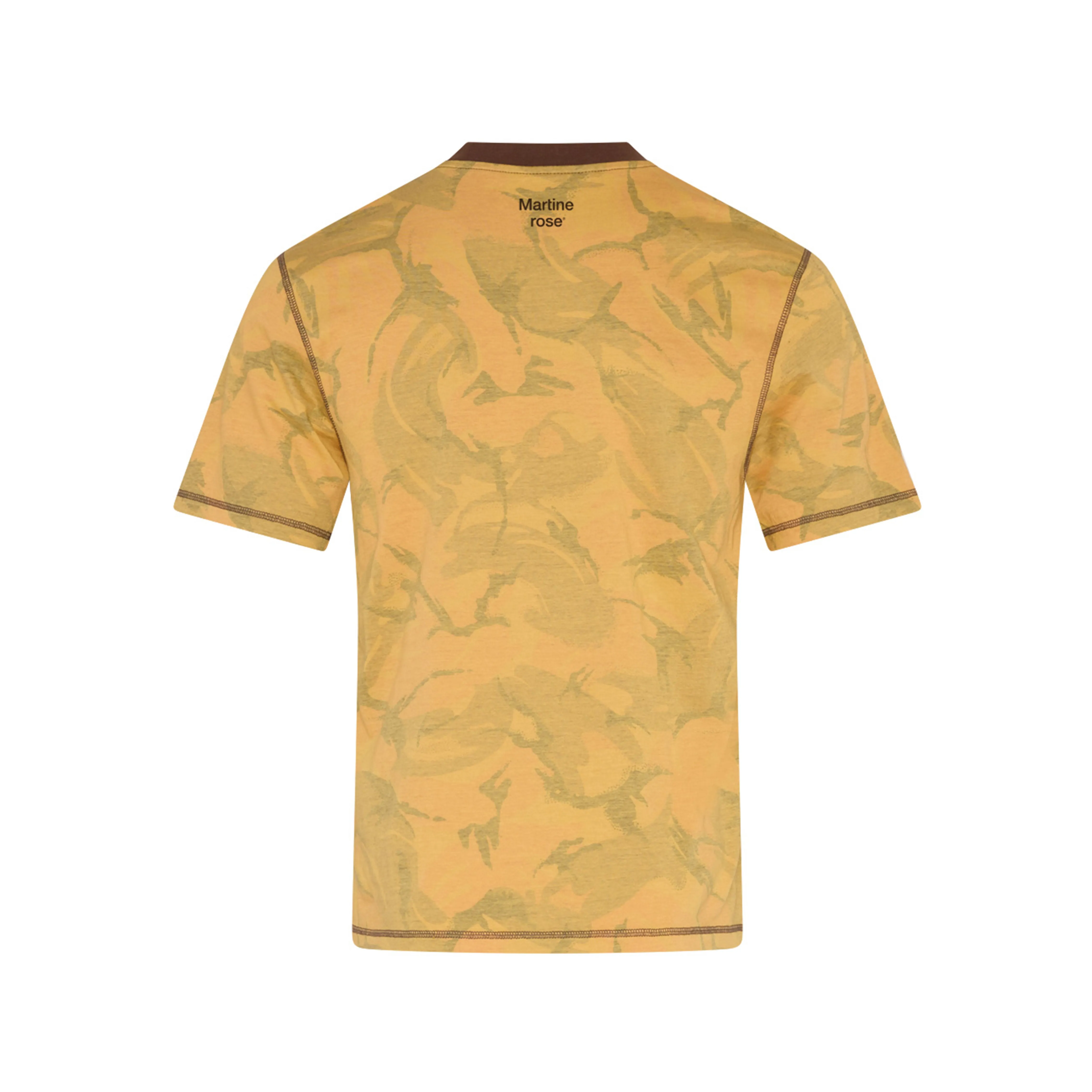 CLASSIC T-SHIRT in ORANGE CAMO sold by Martine Rose product image thumbnail 2