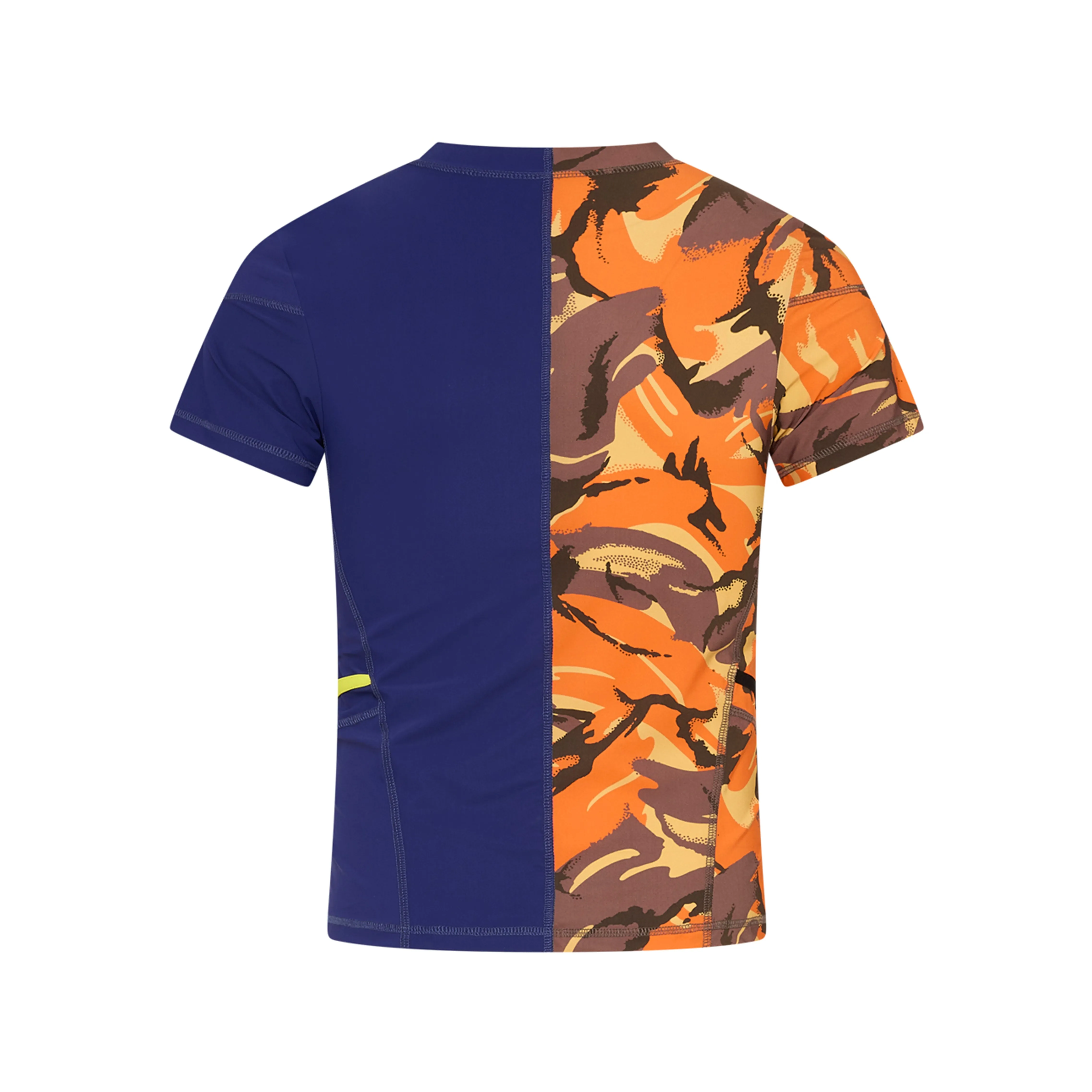 LACE UP FOOTBALL TOP in ORANGE & BLUE CAMO sold by Martine Rose product image thumbnail 2