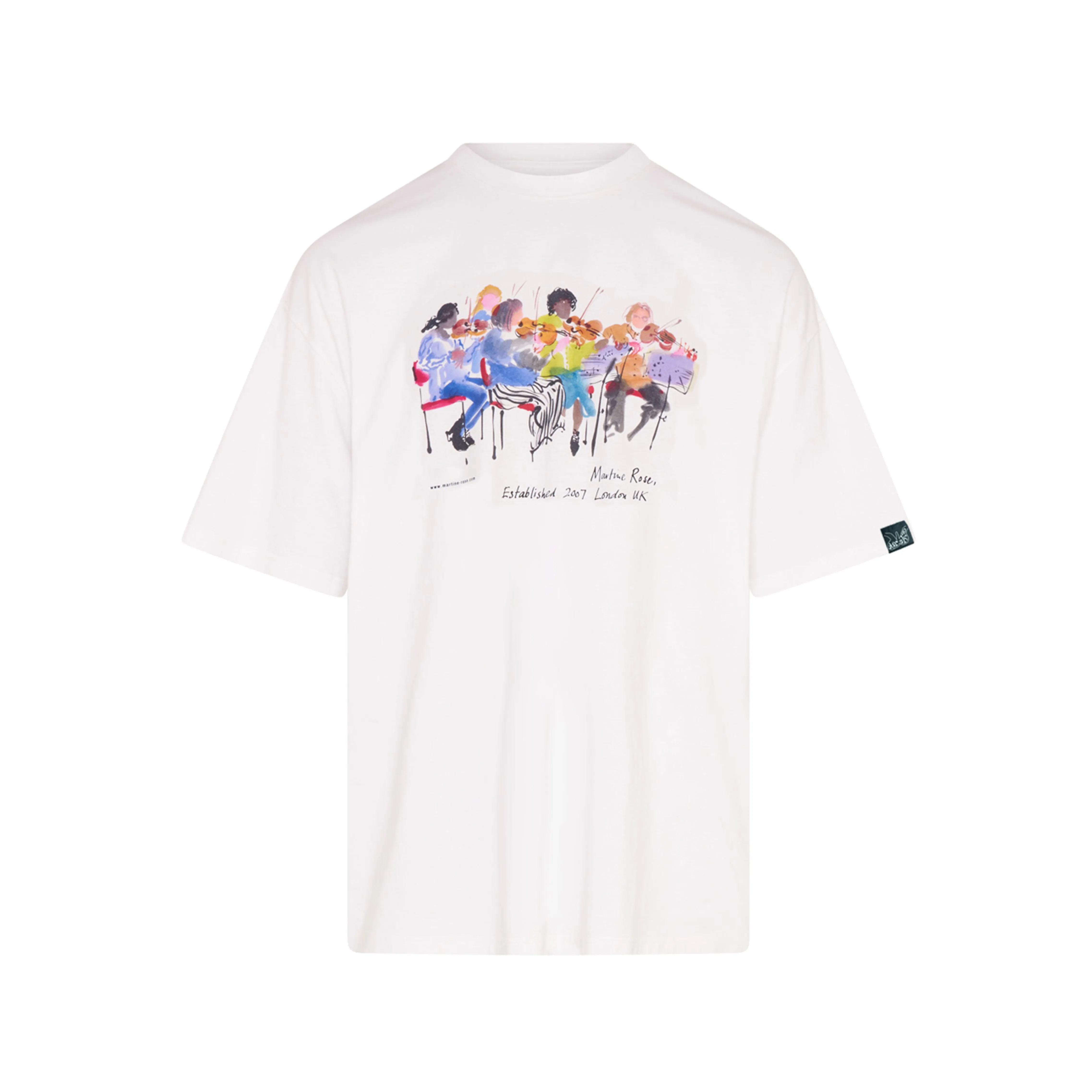 S/S OVERSIZED T-SHIRT in WHITE sold by Martine Rose