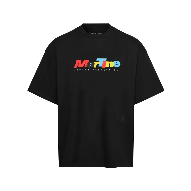 S/S OVERSIZED T-SHIRT in BLACK made by Martine Rose
