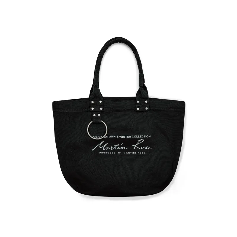 BONDAGE TOTE BAG in BLACK made by Martine Rose