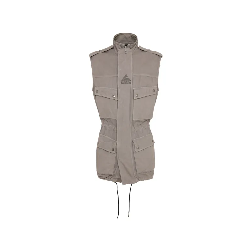 FIELD GILET in GREY made by Martine Rose