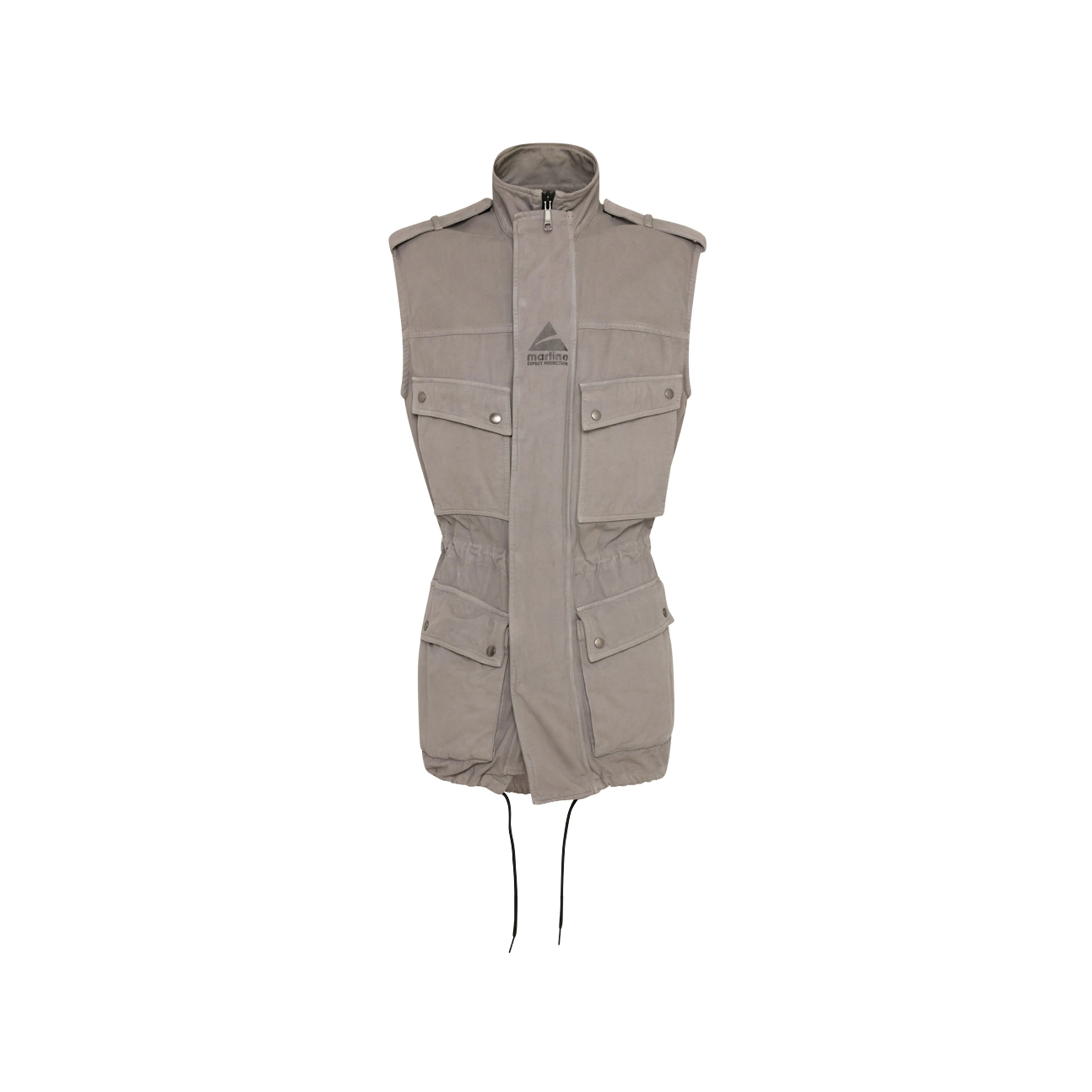 FIELD GILET in GREY sold by Martine Rose