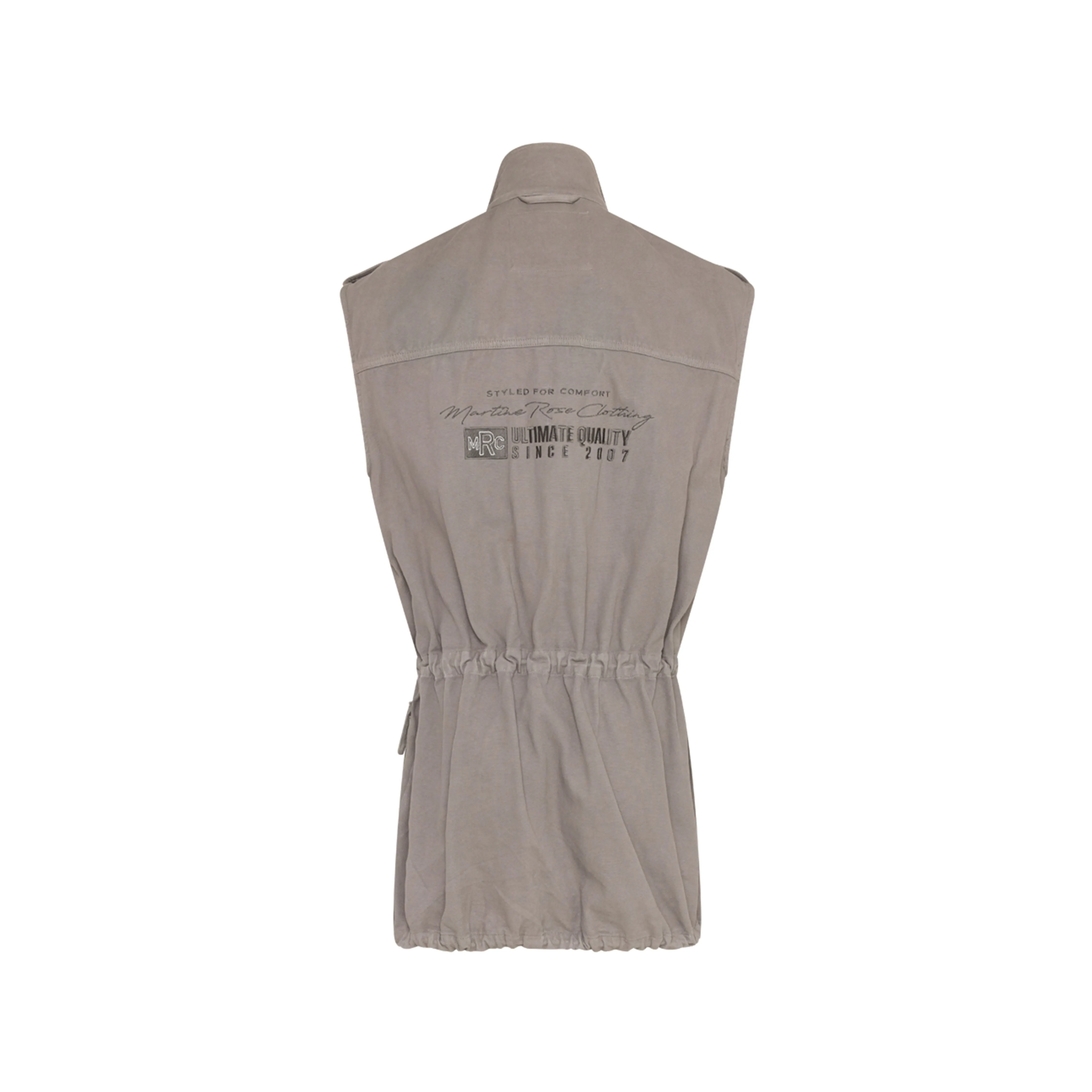 FIELD GILET in GREY sold by Martine Rose product image thumbnail 2