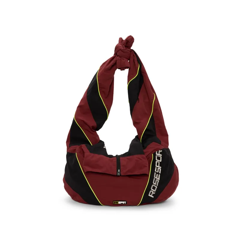 TRACK JACKET TOTE BAG in BURGUNDY made by Martine Rose