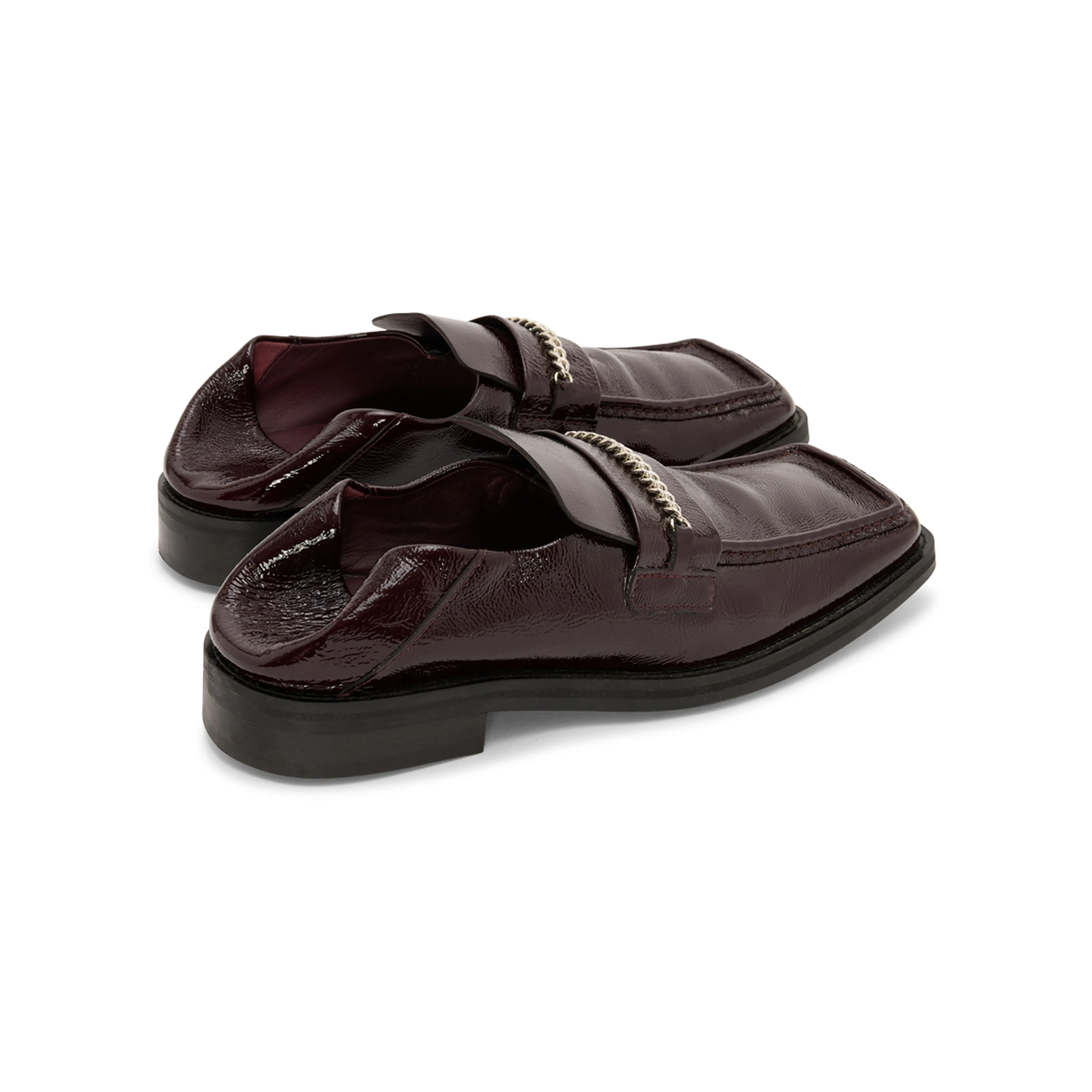 FOLD BACK SQUARE TOE in OXBLOOD RED sold by Martine Rose product image thumbnail 3