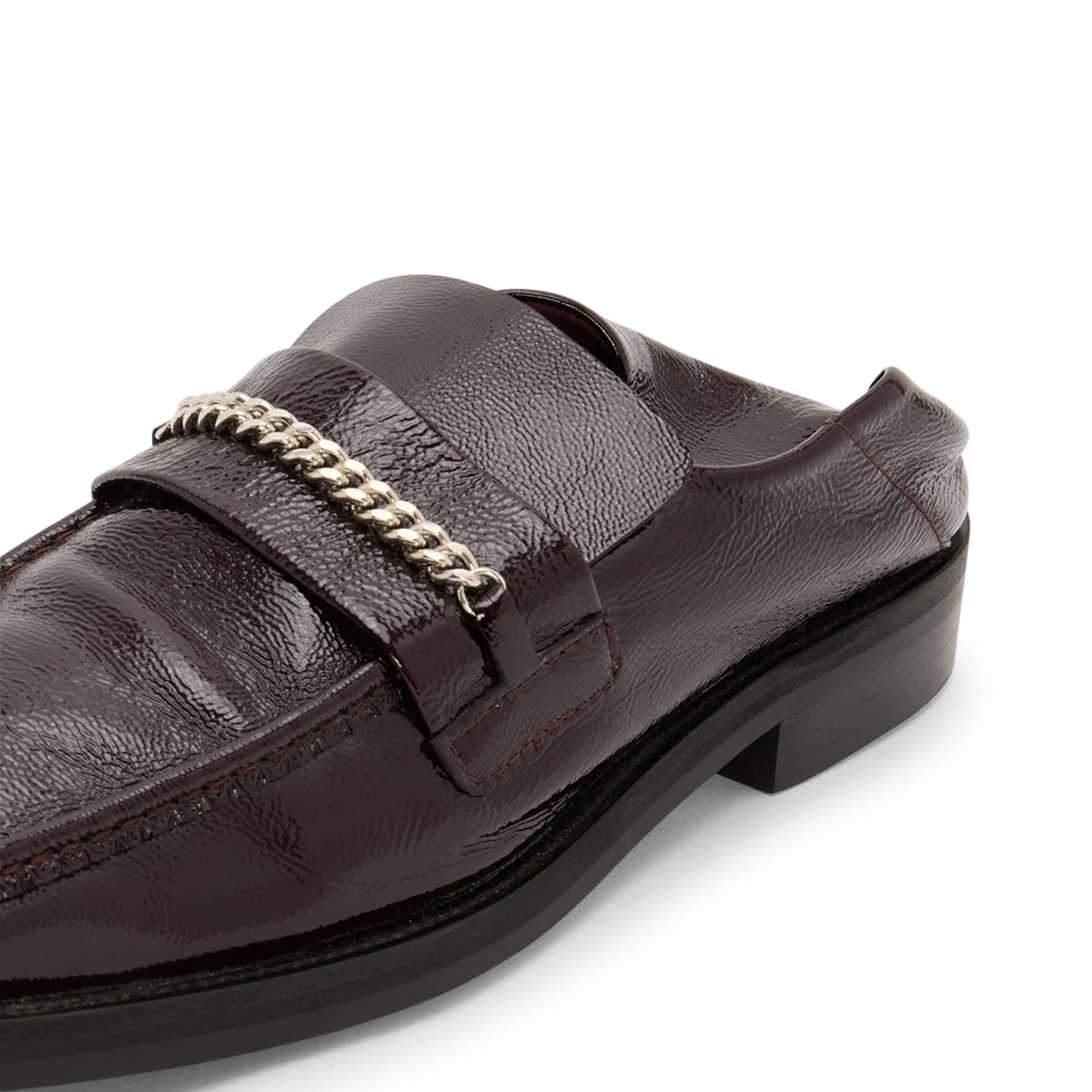 FOLD BACK SQUARE TOE in OXBLOOD RED sold by Martine Rose product image thumbnail 4