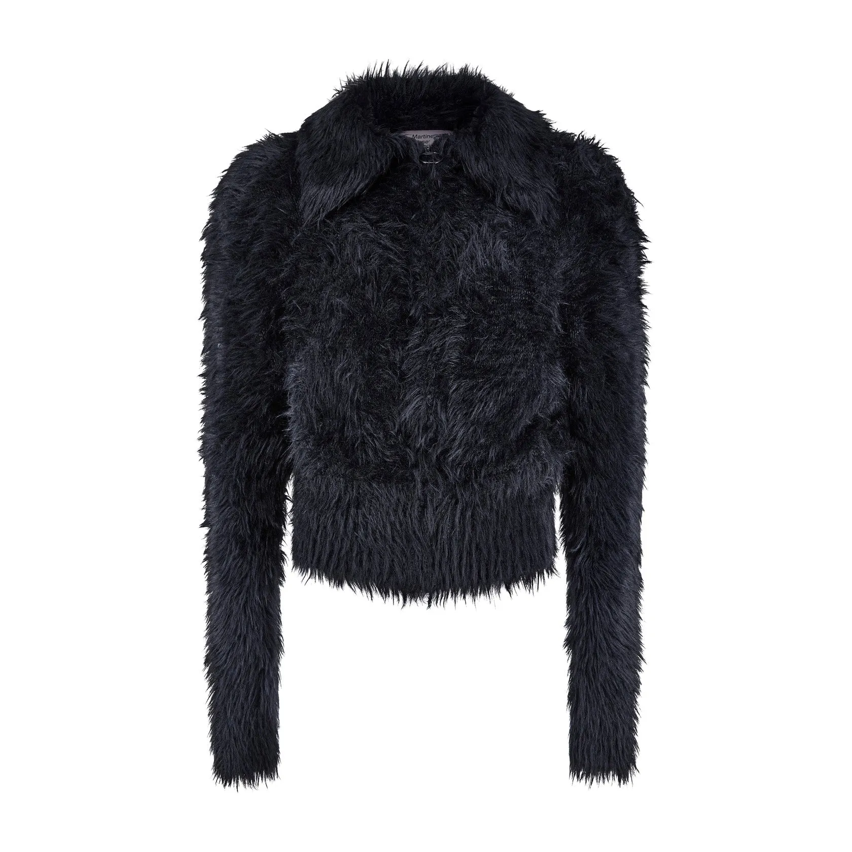 HAIRY JACKET in BLACK sold by Martine Rose product image thumbnail 4