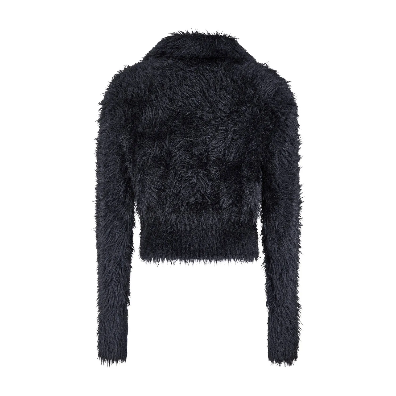 HAIRY JACKET in BLACK sold by Martine Rose product image thumbnail 5