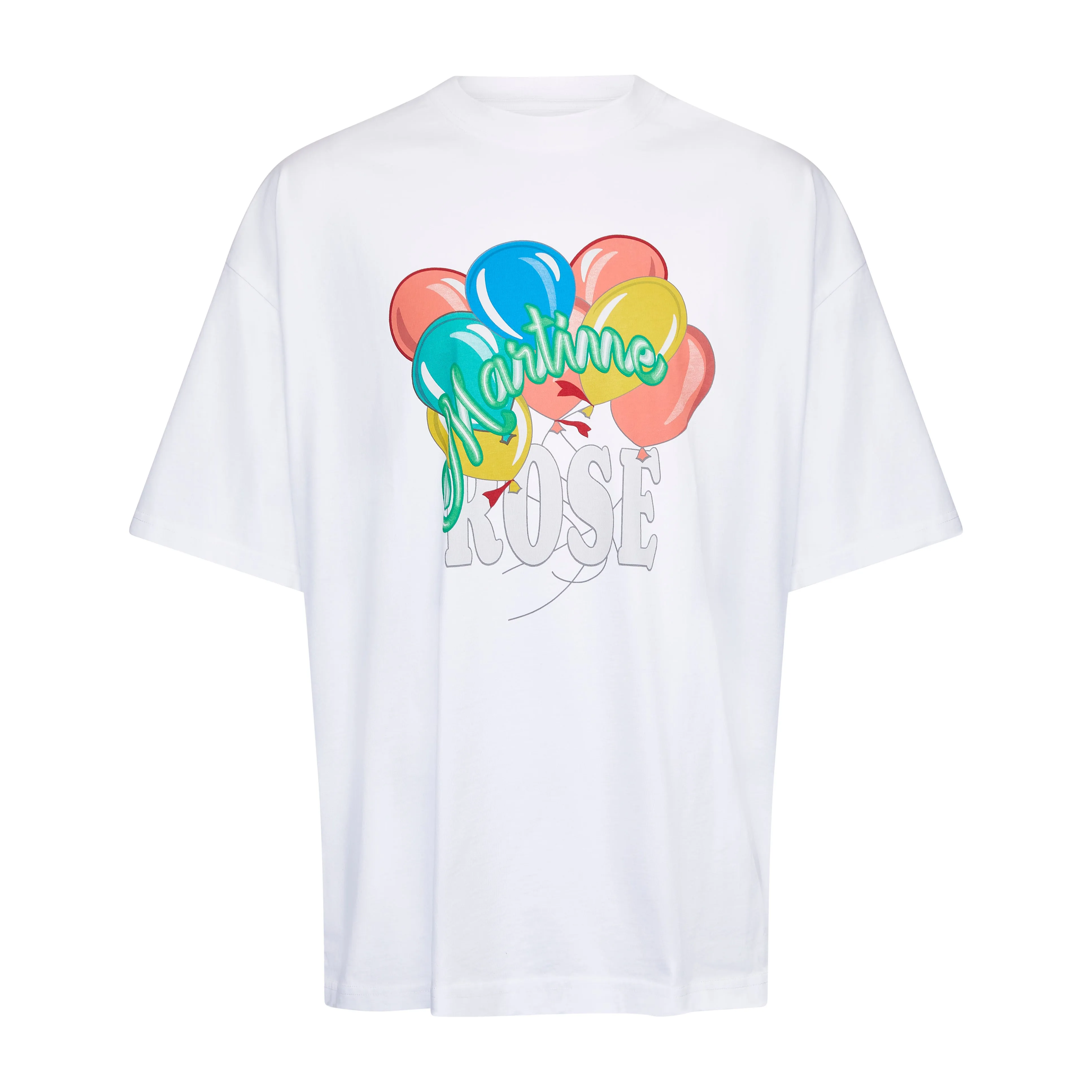 OVERSIZED S/S T-SHIRT in WHITE sold by Martine Rose product image thumbnail 4
