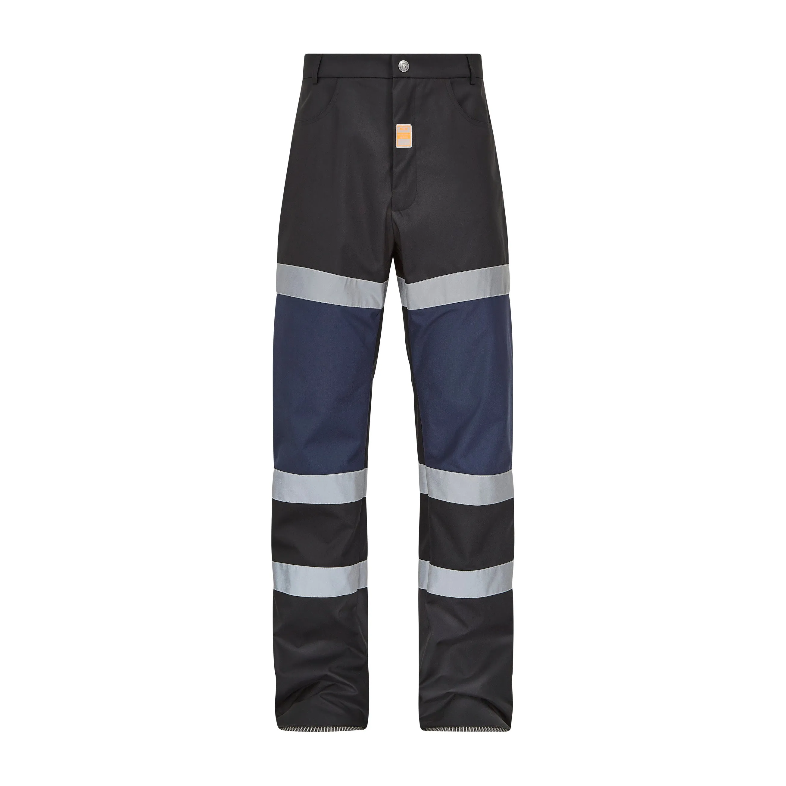 SAFETY TROUSER in BLACK & NAVY sold by Martine Rose product image thumbnail 4