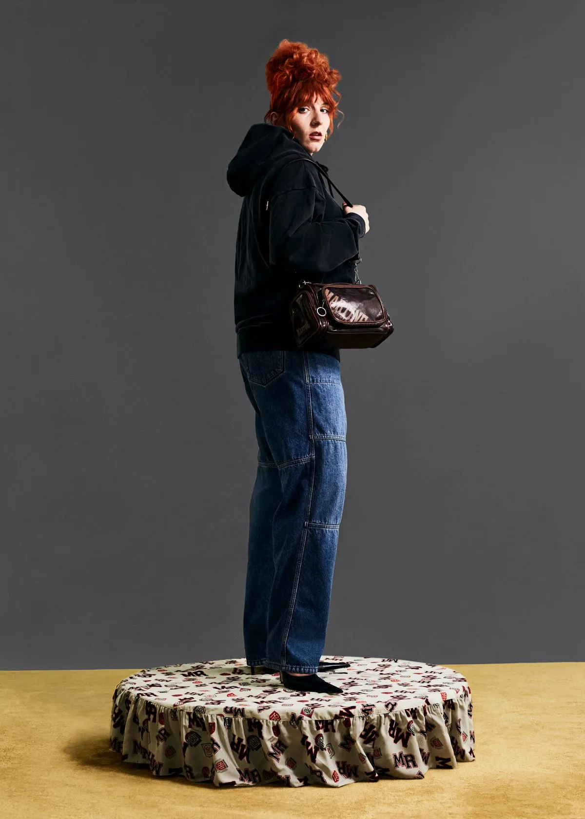CLASSIC HOODIE in BLACK sold by Martine Rose product image thumbnail 4