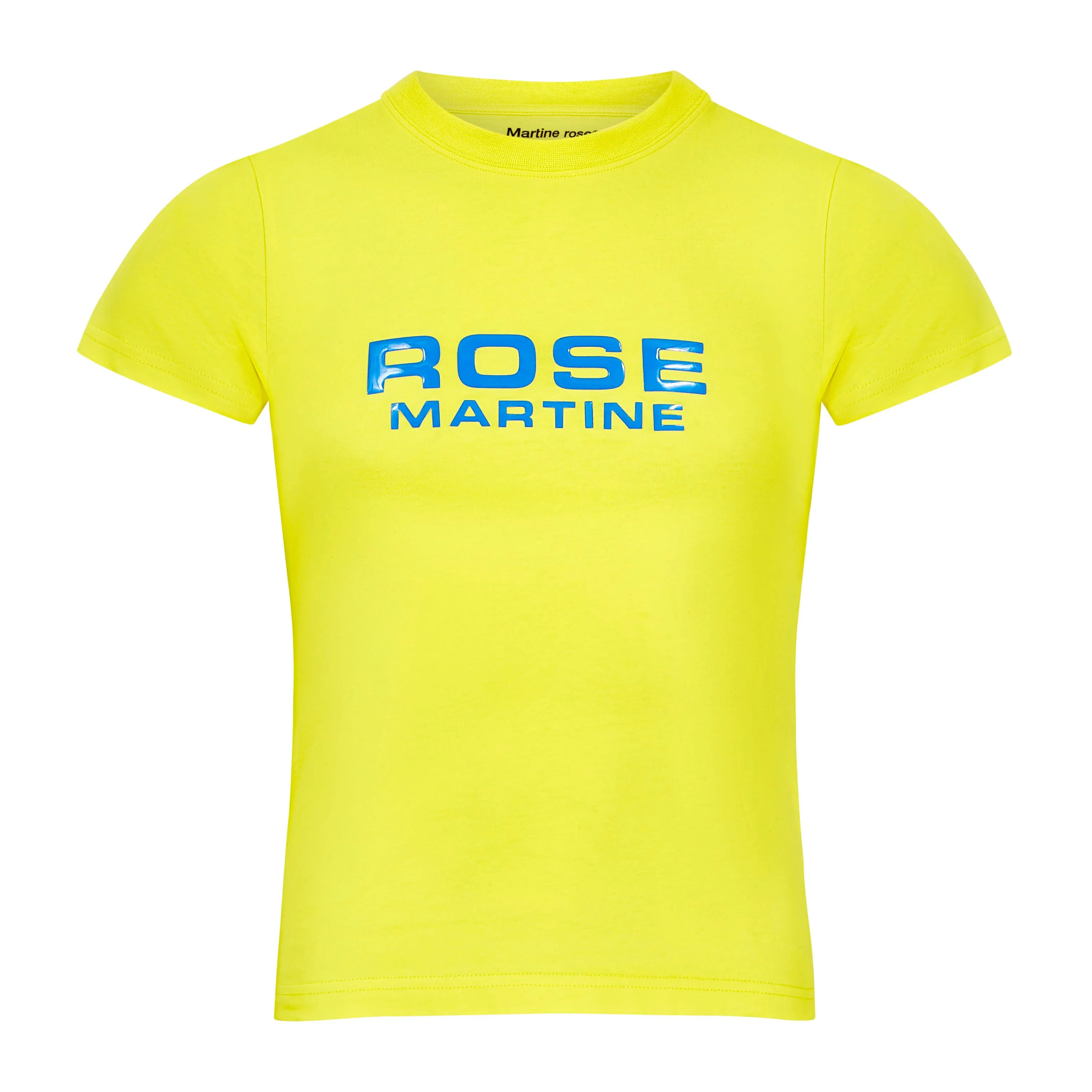 SHRUNKEN T-SHIRT in YELLOW sold by Martine Rose product image thumbnail 4