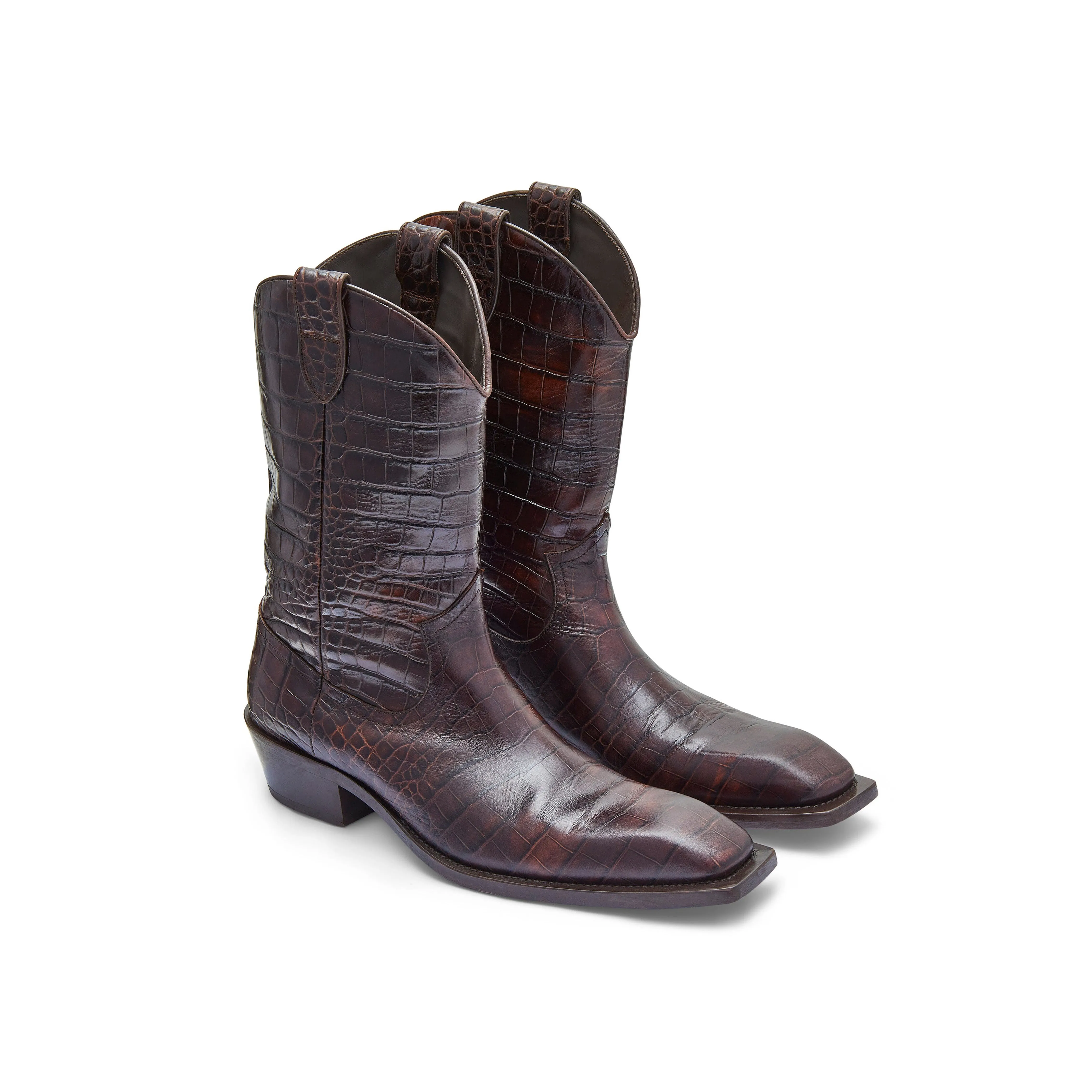 COWBOY BOOT in BROWN sold by Martine Rose product image thumbnail 2
