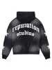 Sun Fade Hoodie - Black sold by reputation studios