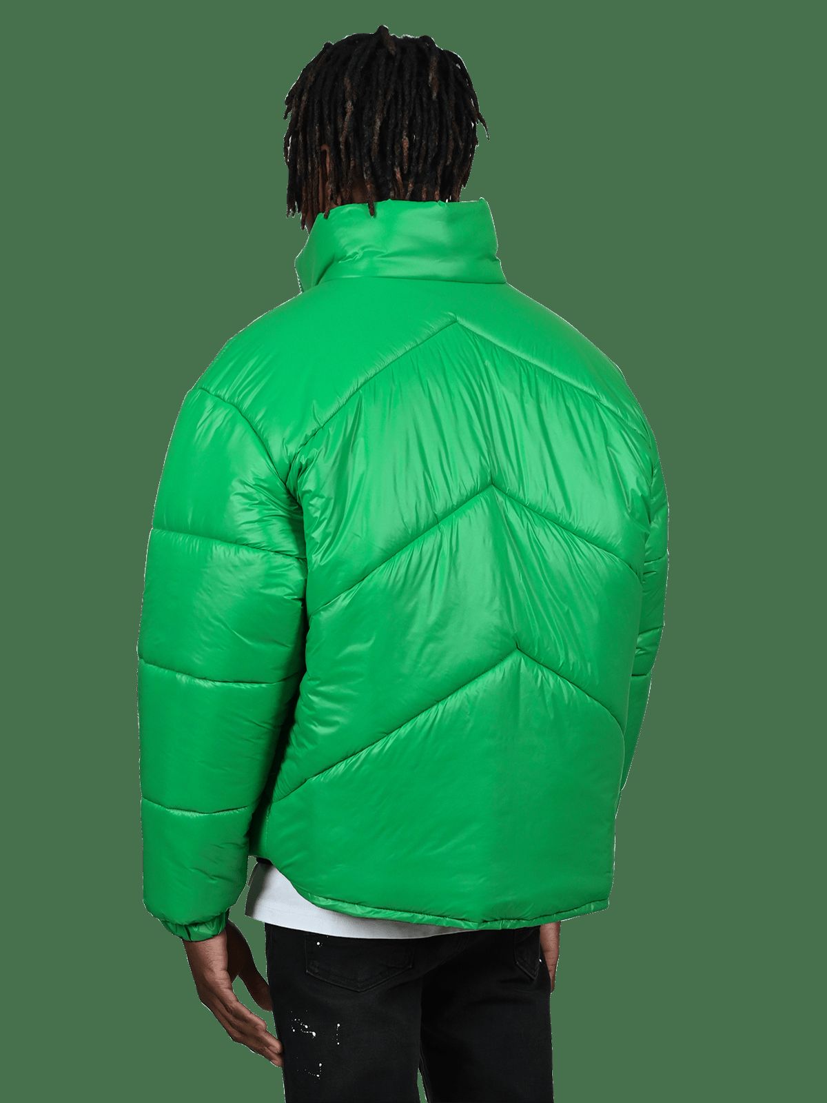 Puffer Jacket - Pine Green sold by reputation studios product image thumbnail 5