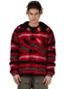 Oversized Tartan Shirt - Red sold by reputation studios