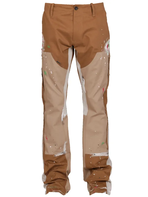 Flare Carpenter Pants - Rust sold by reputation studios