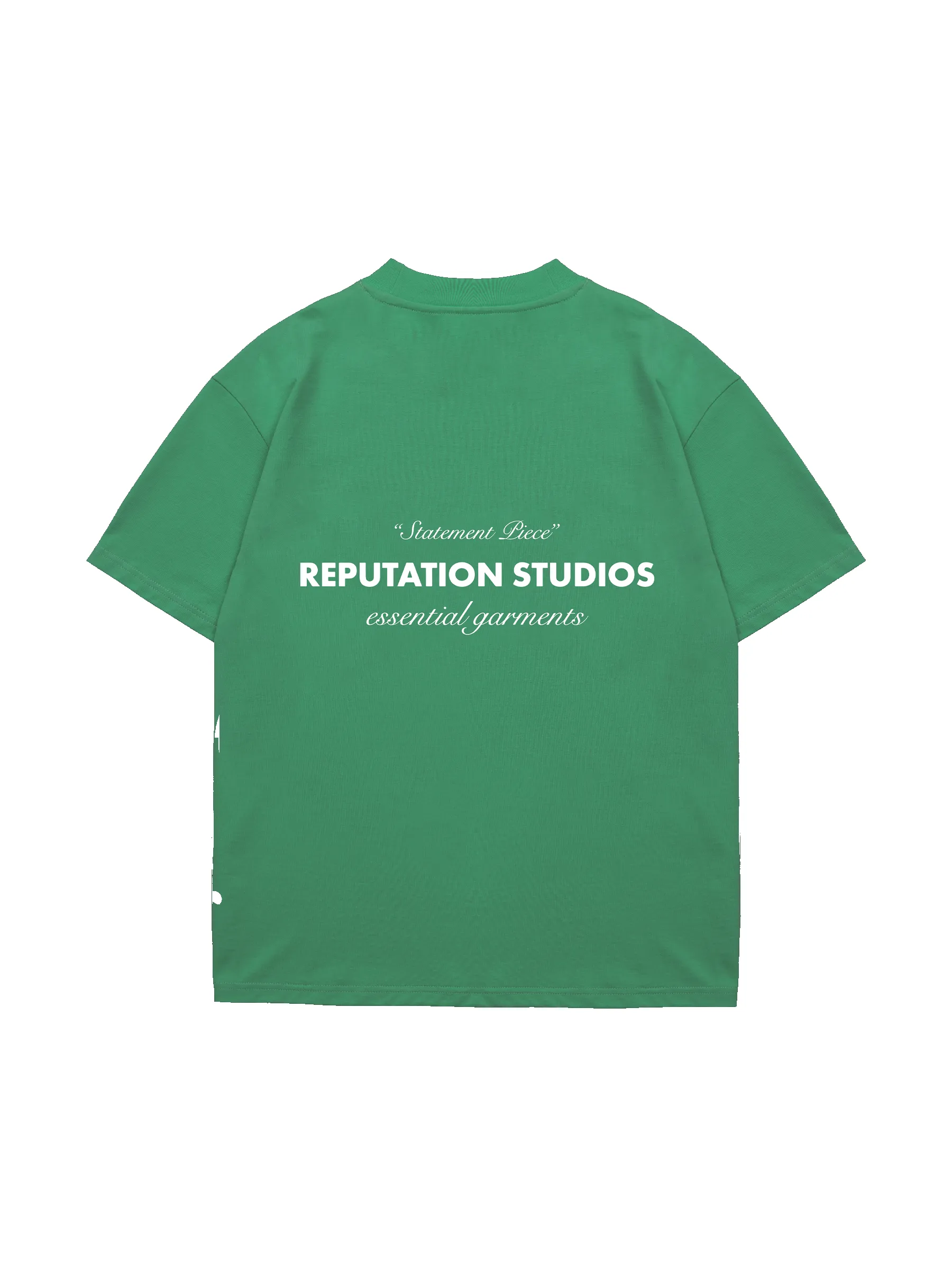 "Statement Piece" Tee - Pine Green sold by reputation studios
