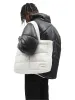 Puffer Tote Bag - Off White sold by reputation studios