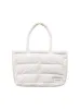 Puffer Tote Bag - Off White sold by reputation studios