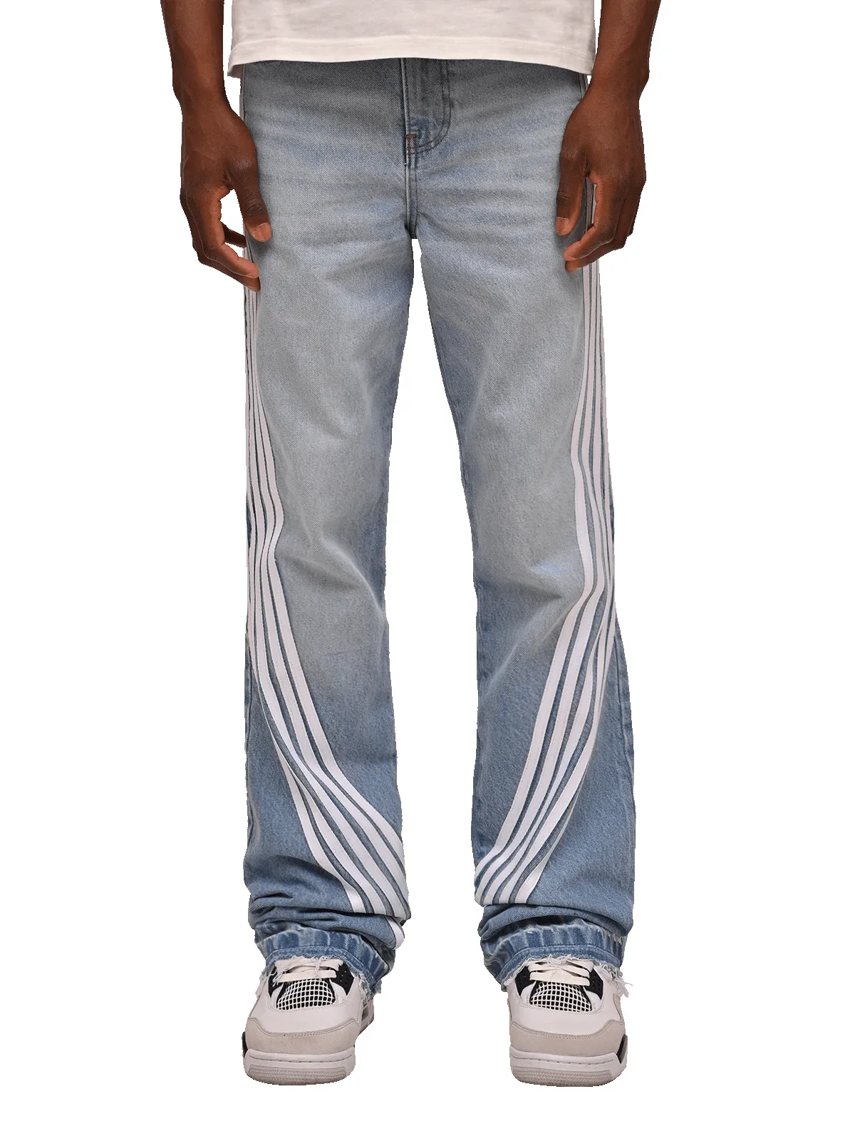 Racer Flare Denim - Light Stone sold by reputation studios product image thumbnail 3