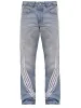 Racer Flare Denim - Light Stone sold by reputation studios