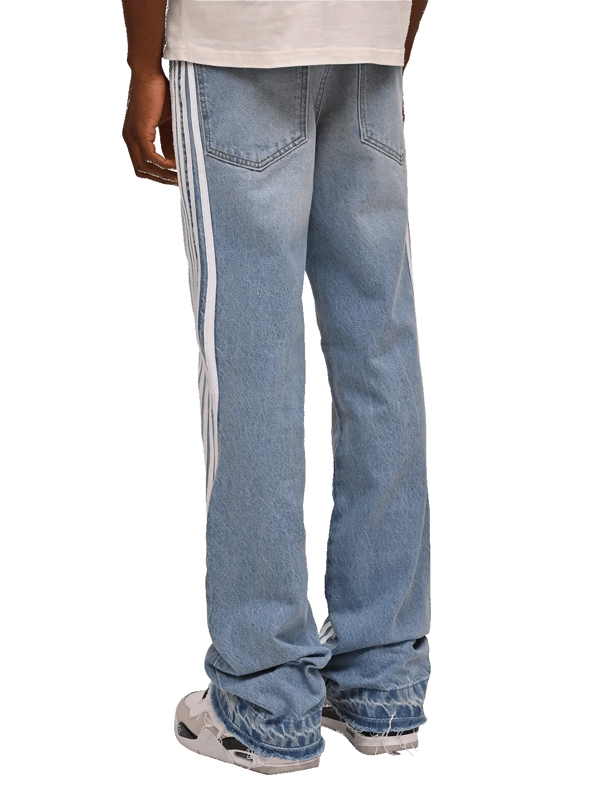 Racer Flare Denim - Light Stone sold by reputation studios product image thumbnail 4