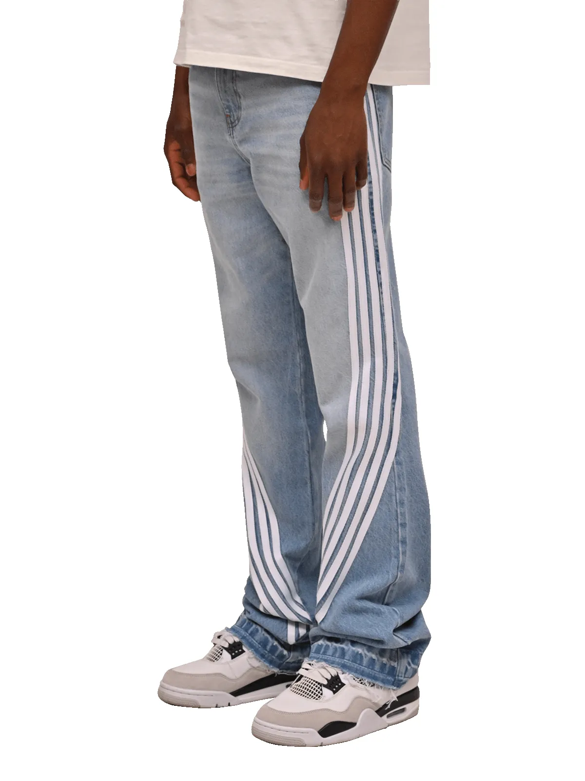 Racer Flare Denim - Light Stone sold by reputation studios product image thumbnail 2