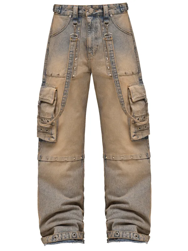 Raver Denim - Cream Wash sold by reputation studios
