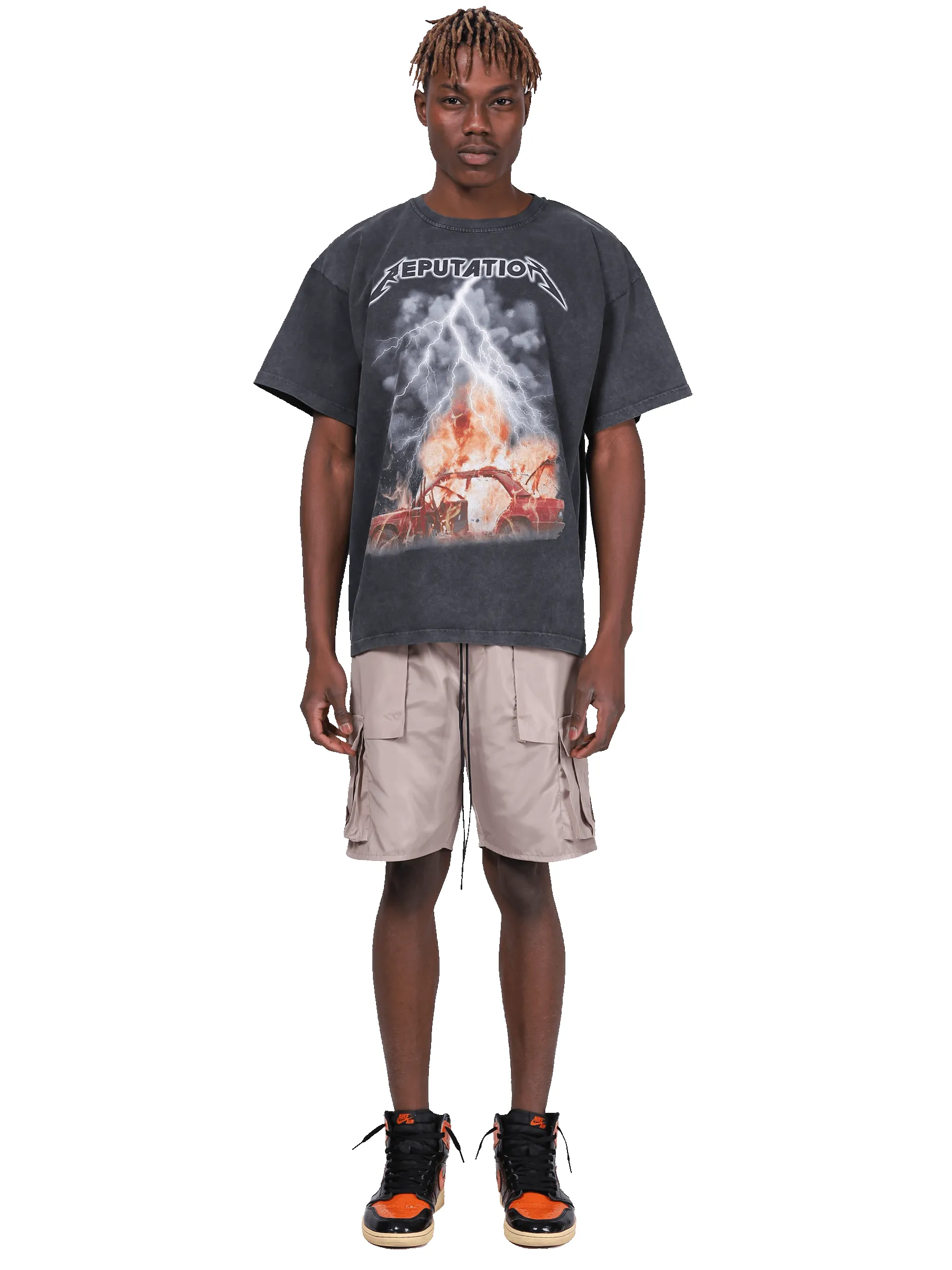 Tactical Shorts - Beige sold by reputation studios product image thumbnail 5