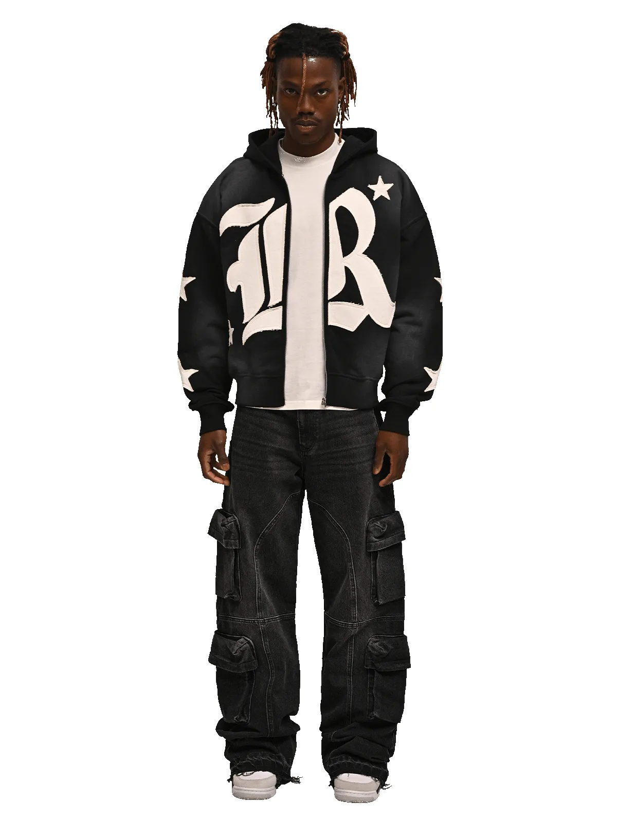 Baggy Cargo Denim - Black sold by reputation studios product image thumbnail 5