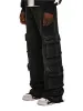 Baggy Cargo Denim - Black sold by reputation studios