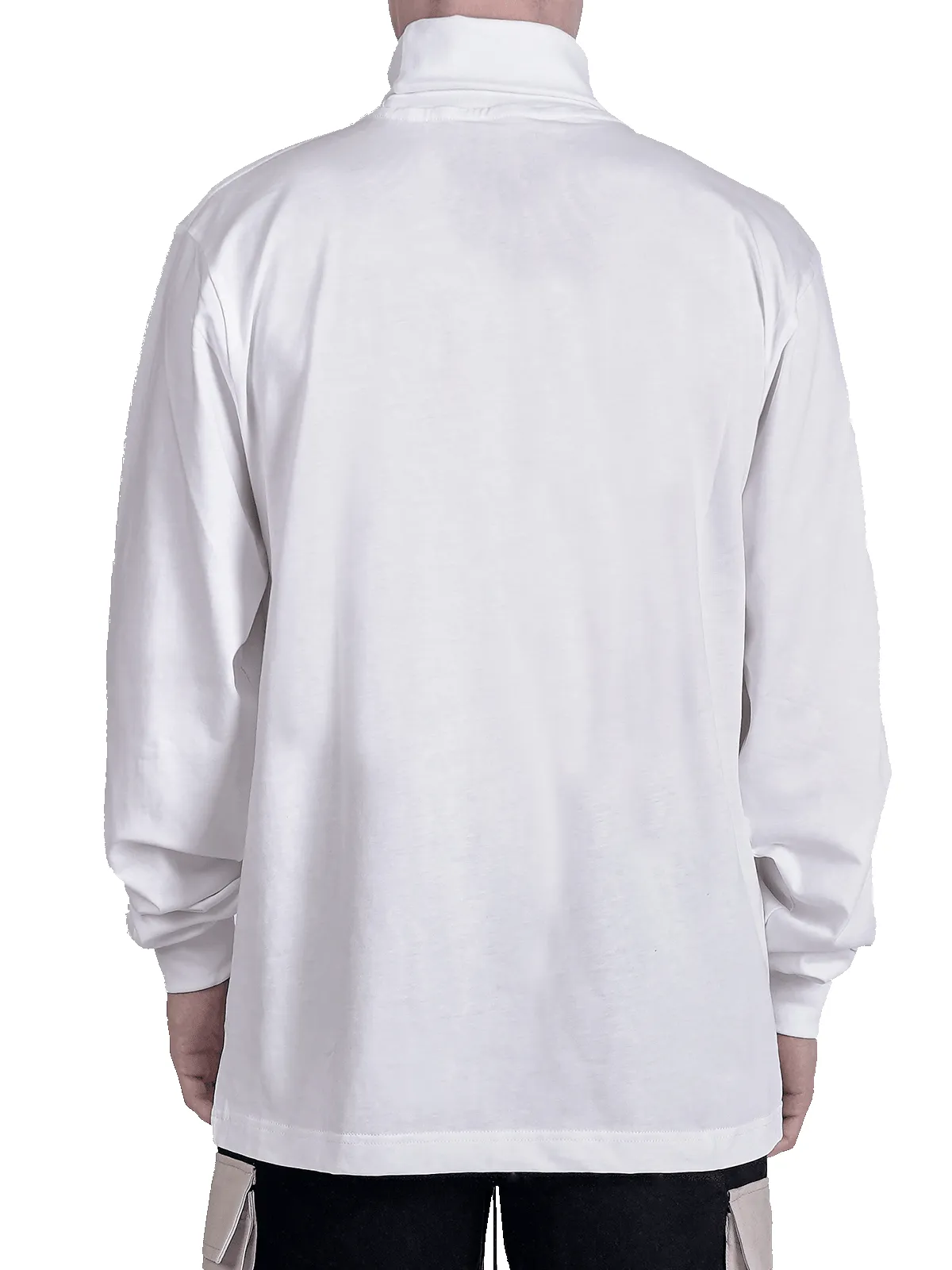 Turtle Neck Tee - White sold by reputation studios product image thumbnail 4