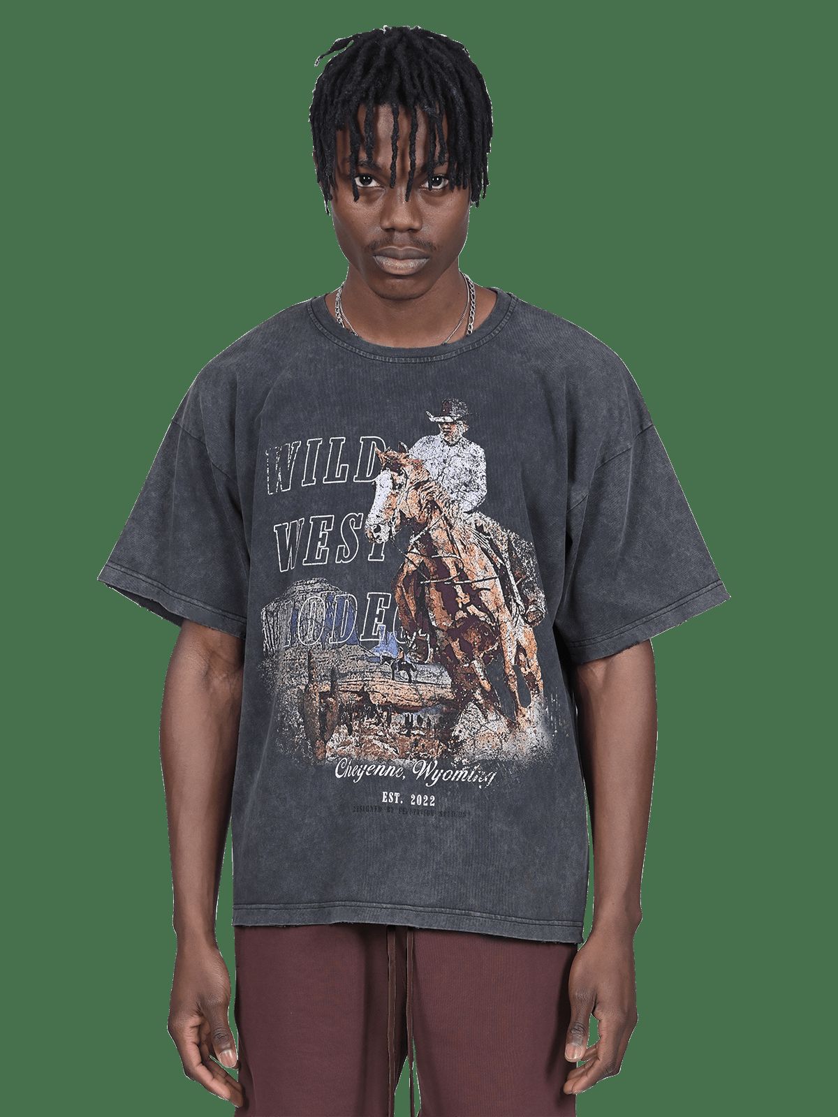 Vintage Grey Tee - Rodeo sold by reputation studios product image thumbnail 2