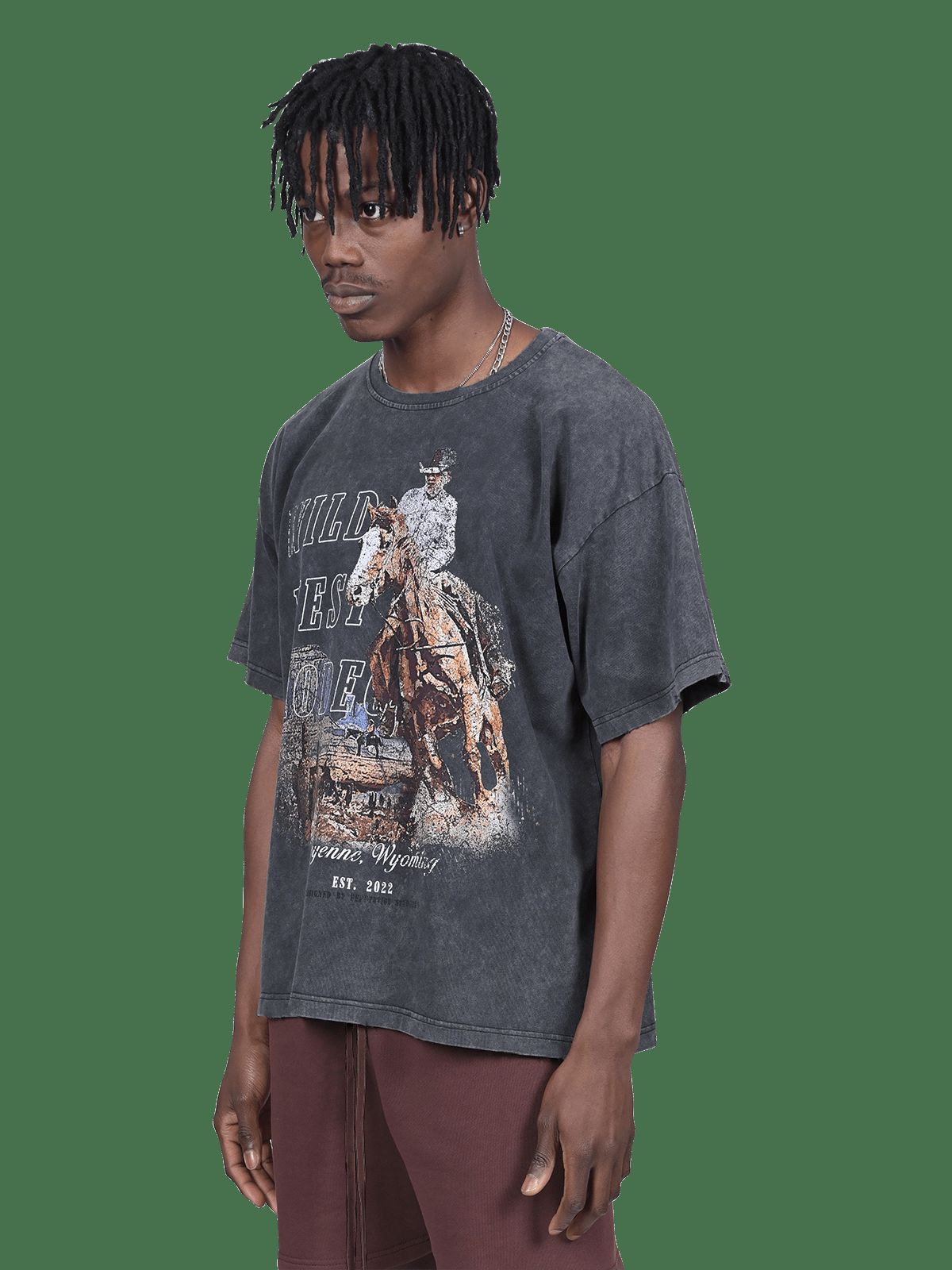 Vintage Grey Tee - Rodeo sold by reputation studios product image thumbnail 3
