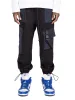 Cropped Cargo Pants - Black / Navy sold by reputation studios