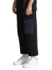 Cropped Cargo Pants - Black / Navy sold by reputation studios
