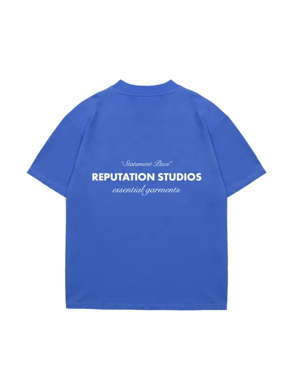 "Statement Piece" Tee - Royal Blue sold by reputation studios