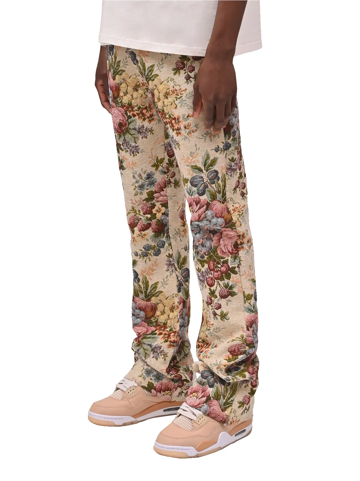 パンツ Reputation Studios FLARE TAPESTRY PANTS Flare Tapestry Pants - Knit